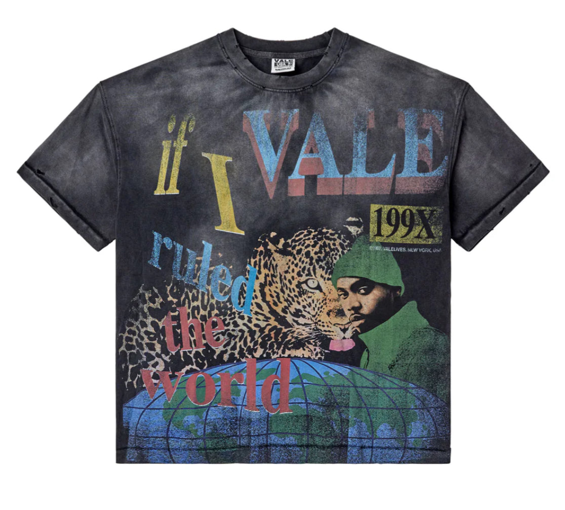 VALE DA RULER TEE BLACK