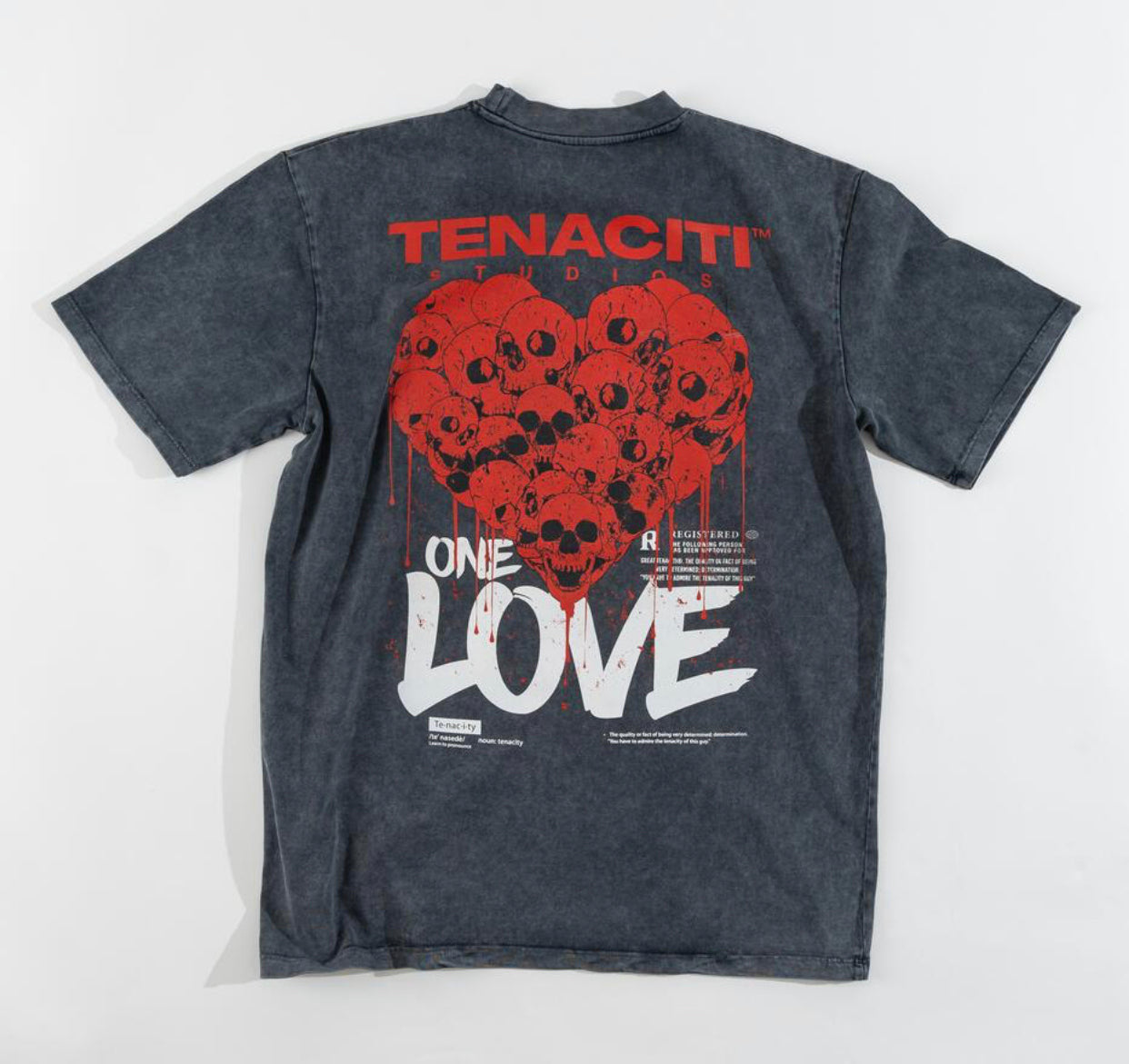 TENACITI ONE LOVE TEE BLACK