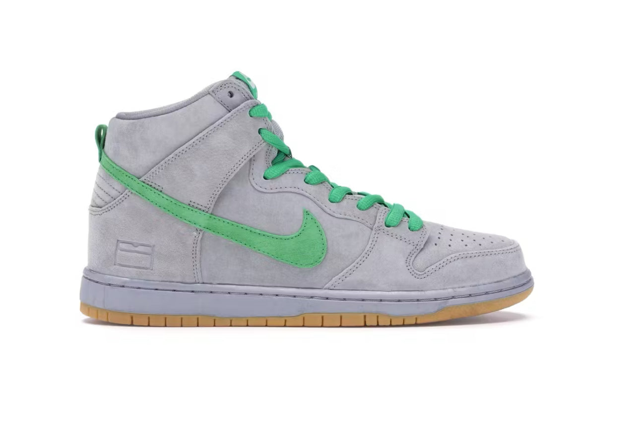 SB DUNK HIGH SILVER BOX
