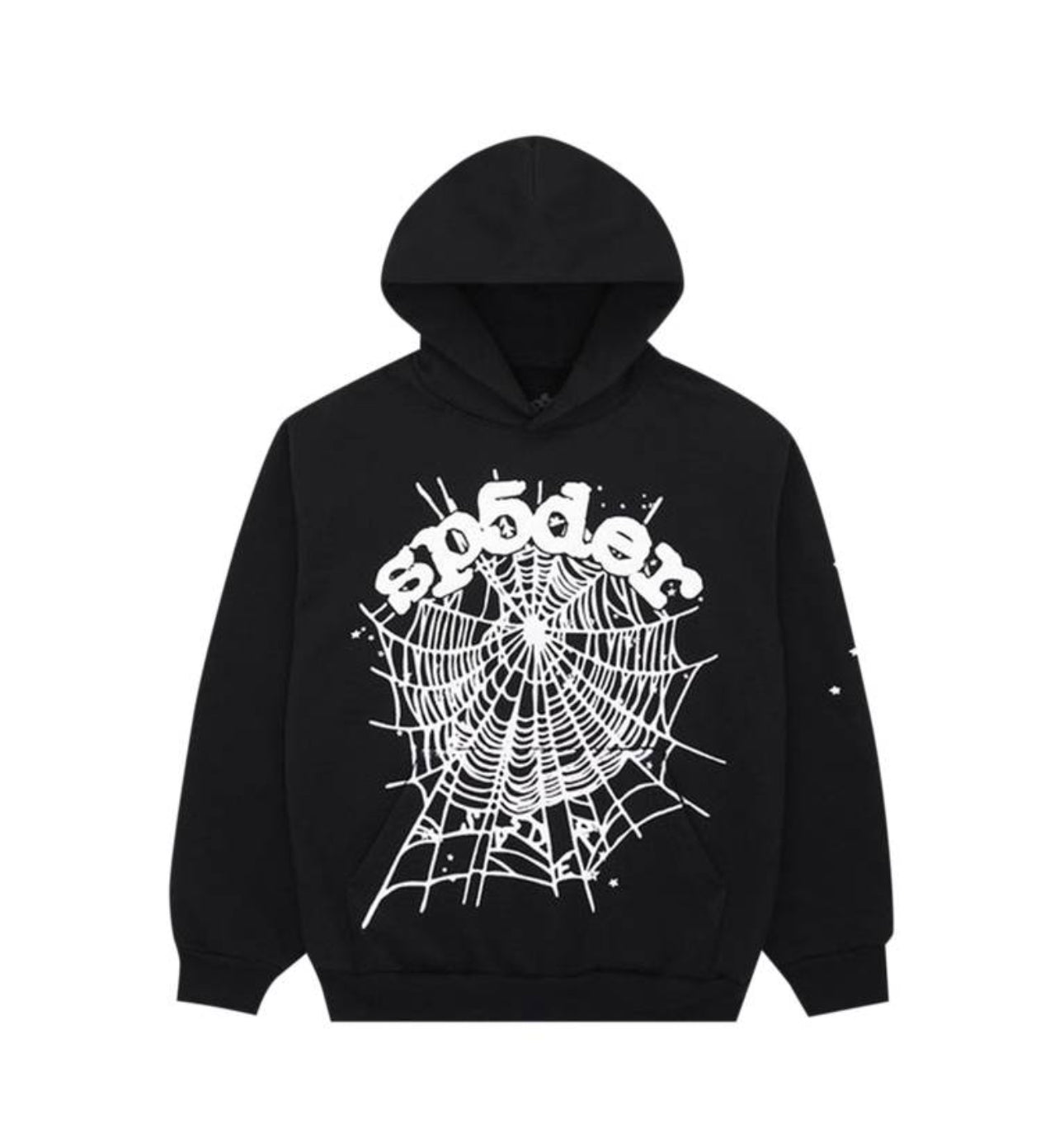 SP5DER OG WEB HOODIE BLACK