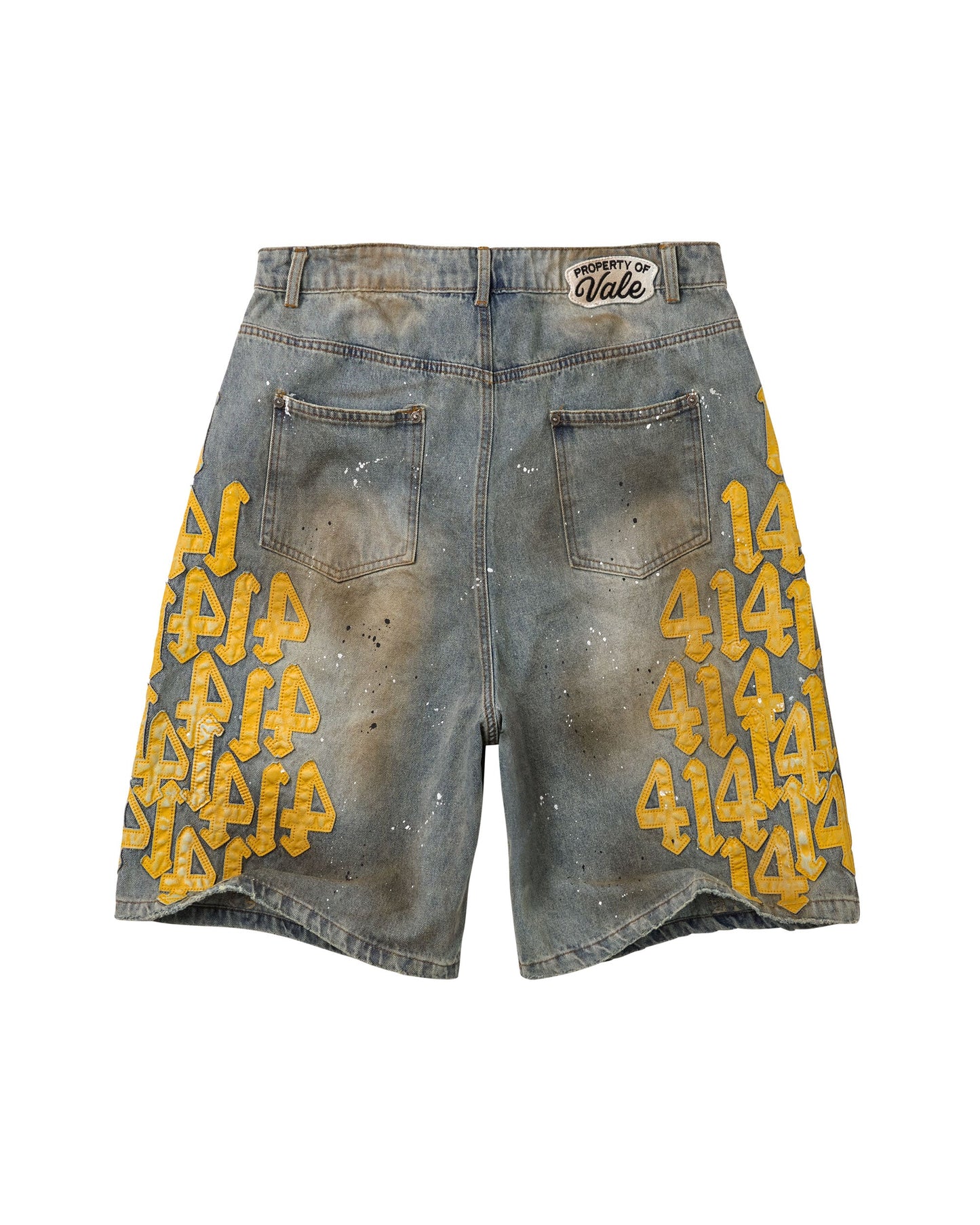 VALE YELLOW CHARM JORTS
