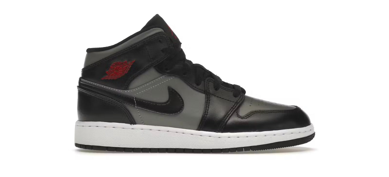 JORDAN 1 MID SHADOW RED