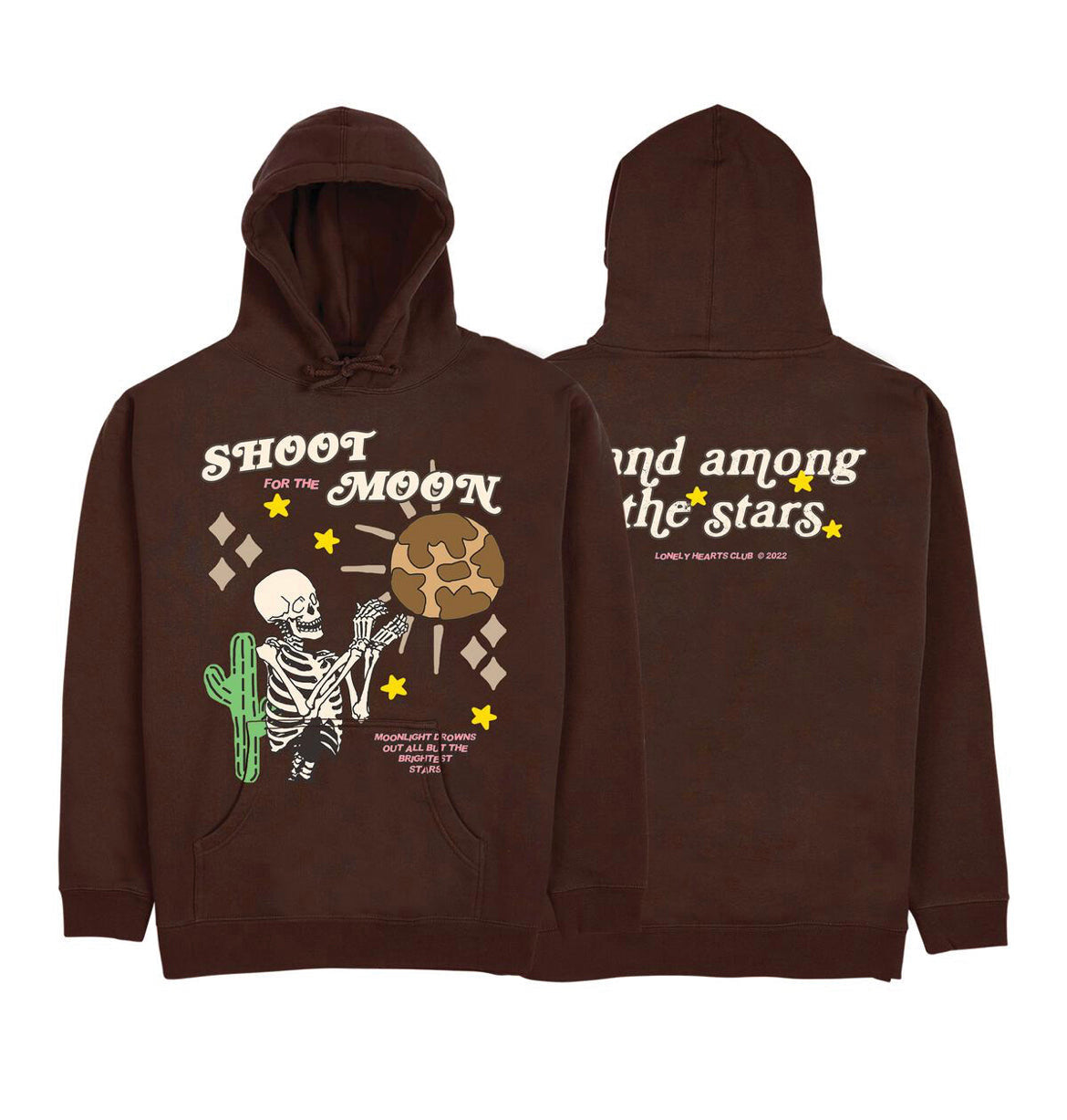 LONELY HEARTS SHOOT FOR THE MOON HOODIE