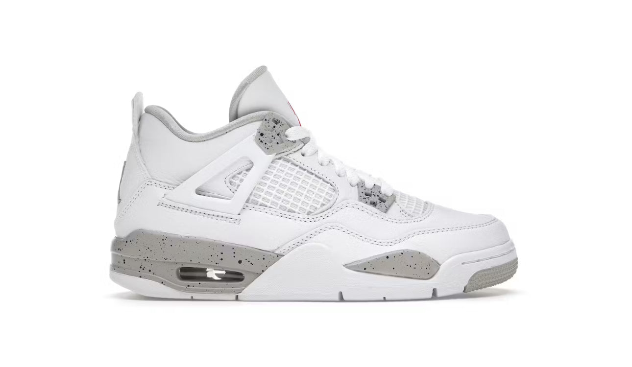 JORDAN 4 WHITE OREO (GS)