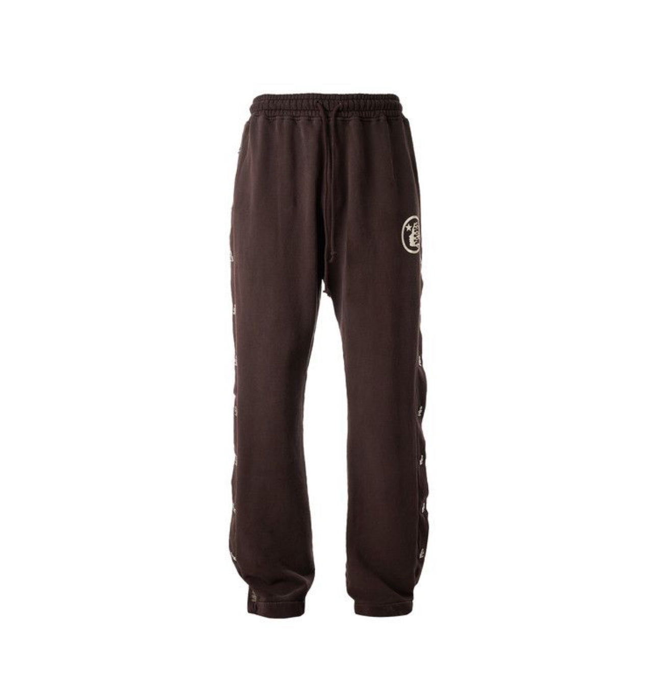 HELLSTAR MIRROR FACE SWEATS BROWN