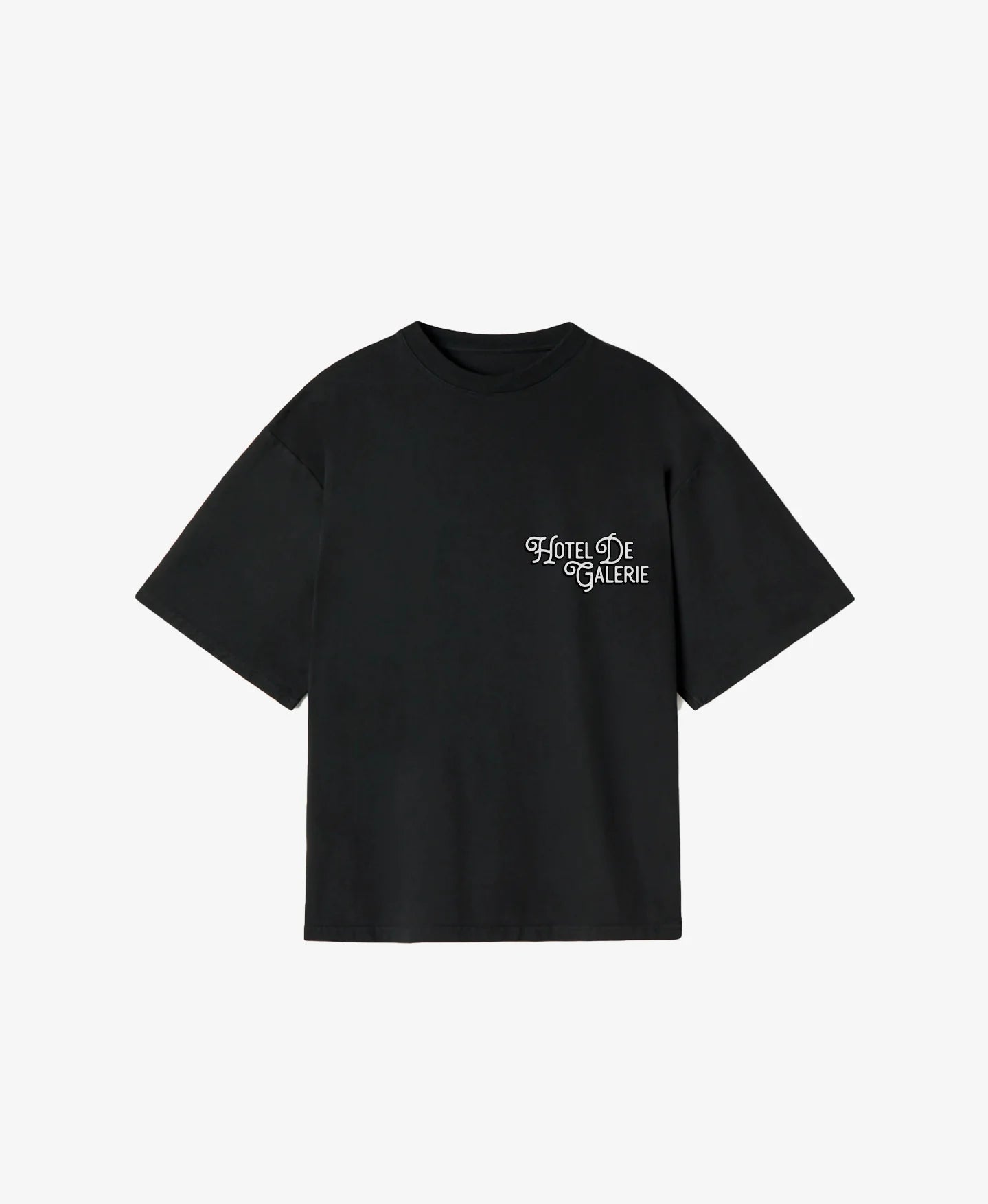 CORE GALERIE HOTEL BLACK T-SHIRT