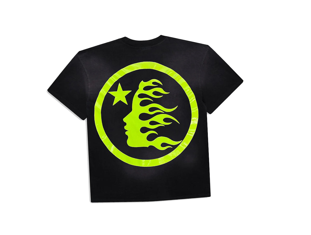 HELLSTAR GEL SPORT LOGO TEE BLACK GREEN