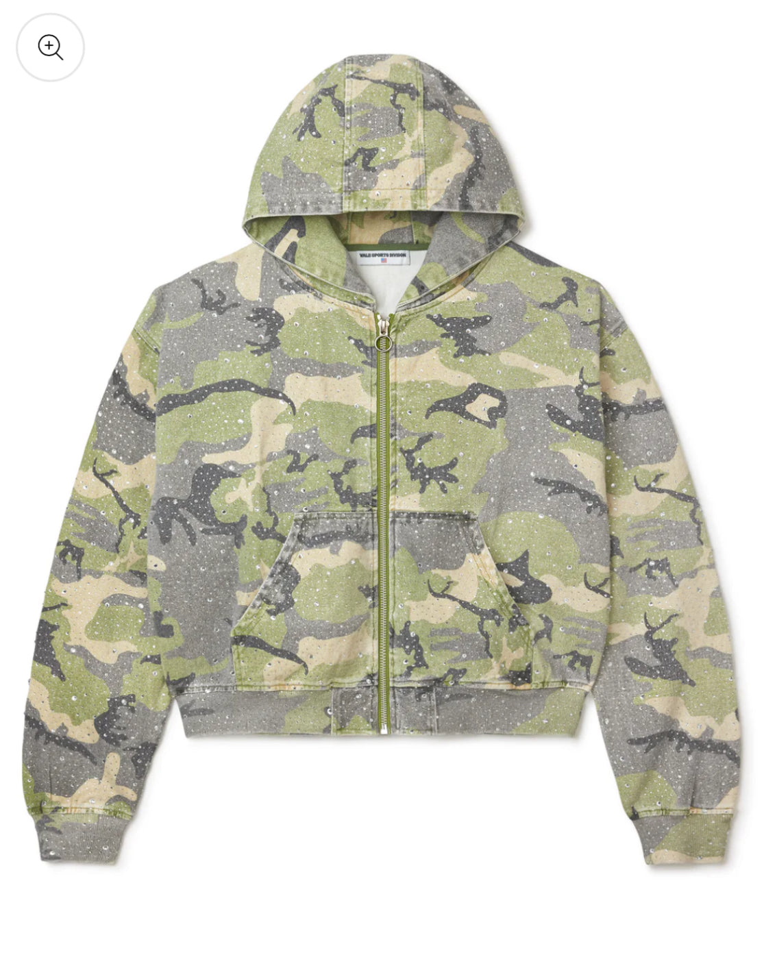 VALE CRYSTAL CAMO WORK JACKET
