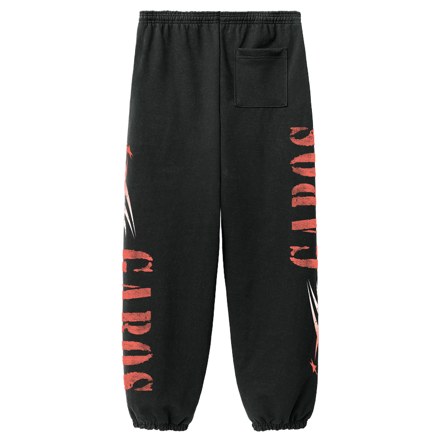 HELLSTAR G.A.B.O.S. SPORTS LOGO SWEATPANTS BLACK