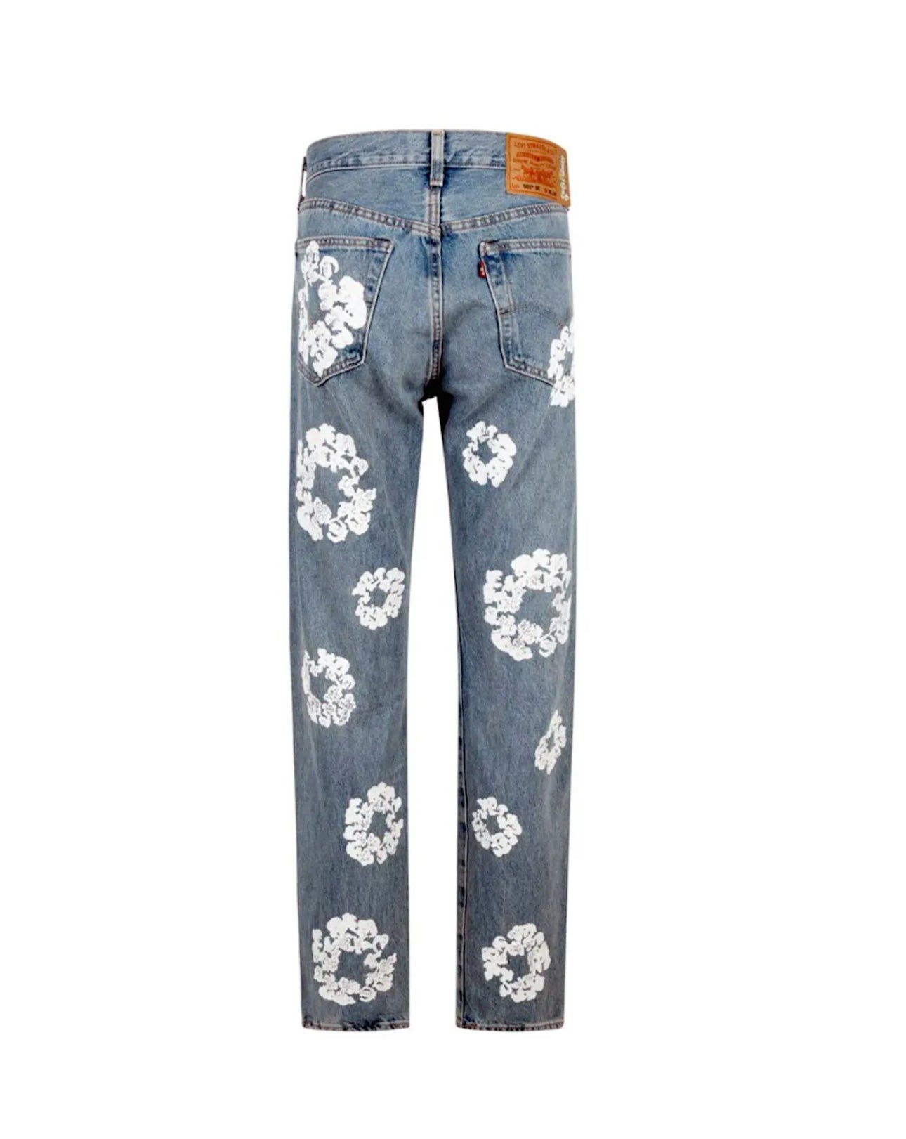 DENIM TEARS X LEVI COTTIN WREATH JEANS