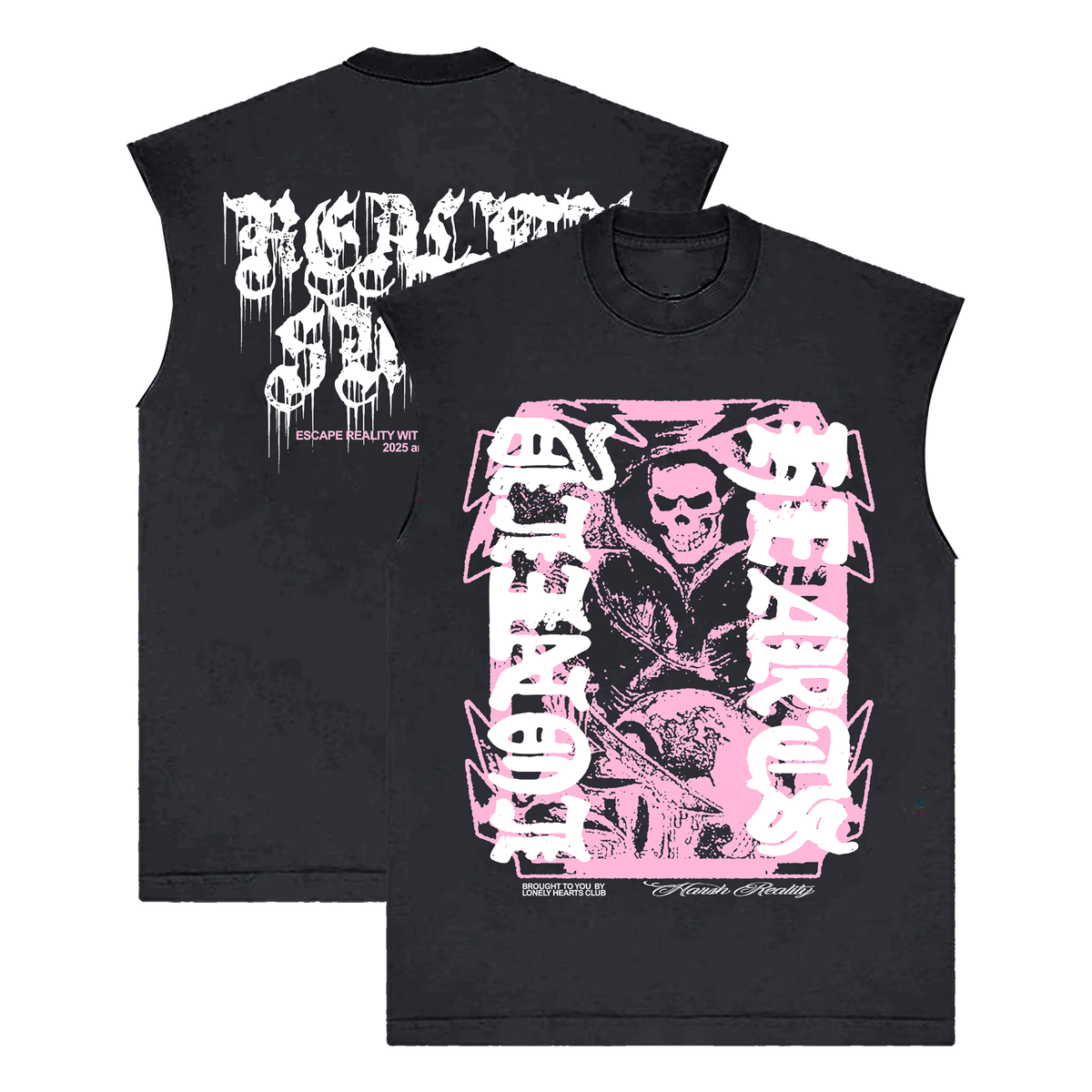 LONELY HEARTS Harsh Reality Sleeveless T-Shirt