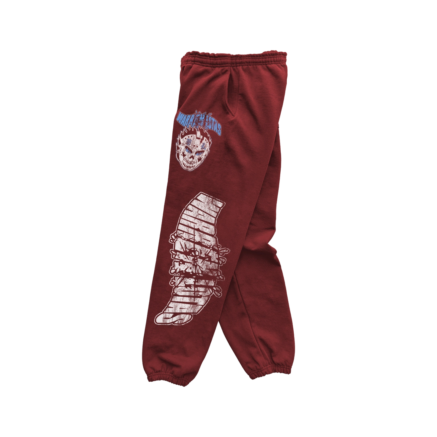 WARREN LOTAS FIERY GLARE SWEATS RED