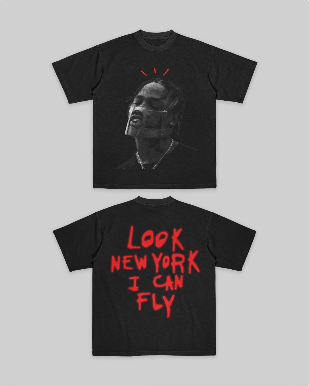 TWENTY FOUR TRAV FACEMASK TEE