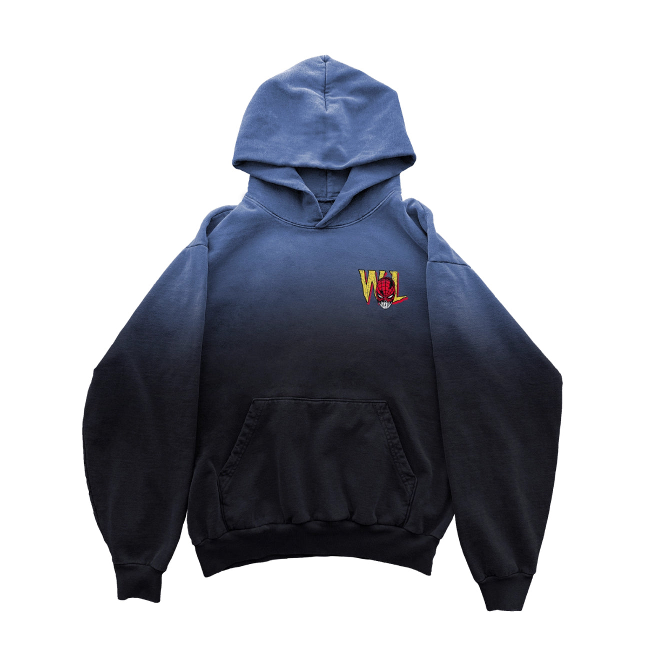WARREN LOTAS WEB GUY HOODIE BLUE/BLACK