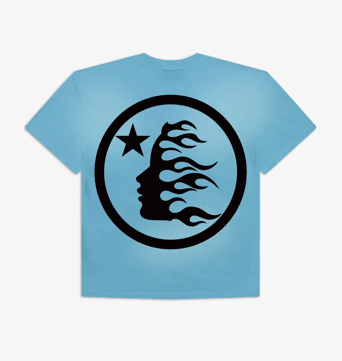 HELLSTAR SPORTS CORE LOGO GEL T-SHIRT BABY BLUE