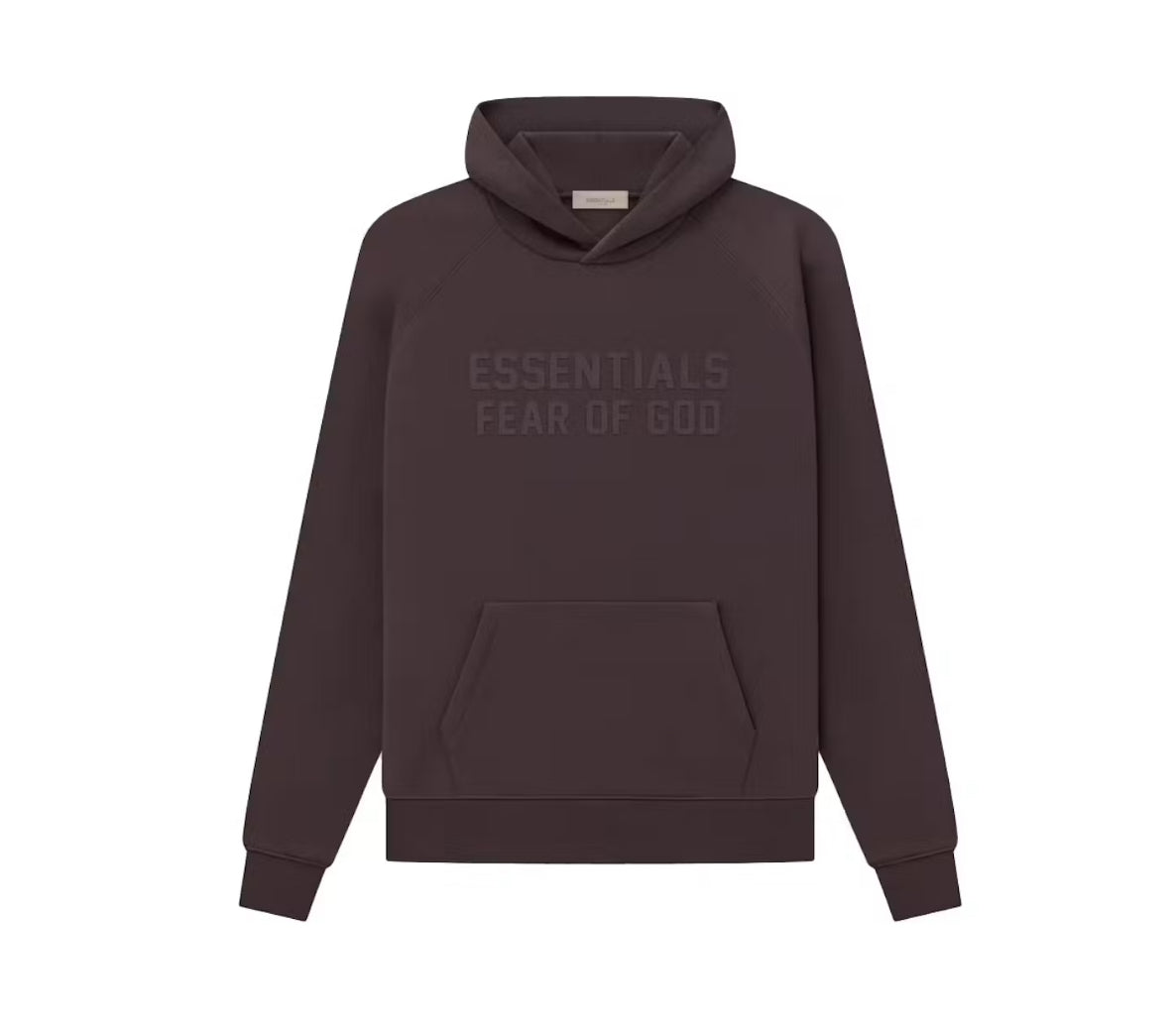 FEAR OF GOD ESSENTIALS HOODIE PLUM