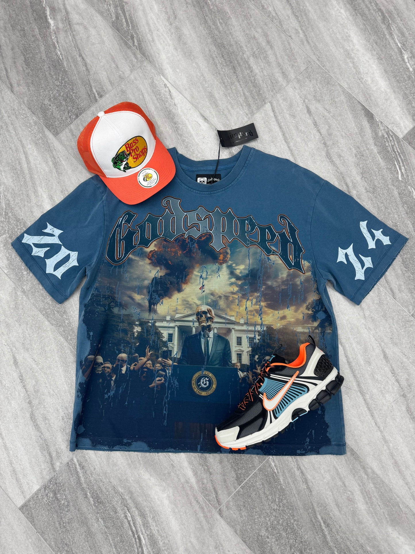 GODSPEED OUT OF MANY T-SHIRT
