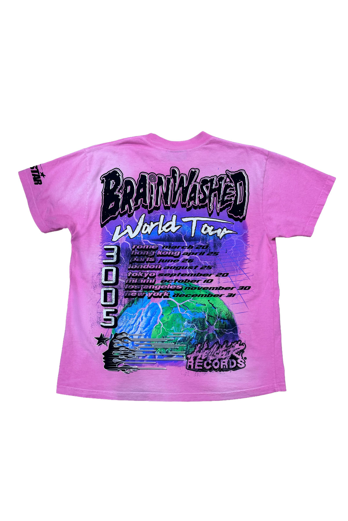 HELLSTAR BRAINWASHED WORLD TOUR T-SHIRT