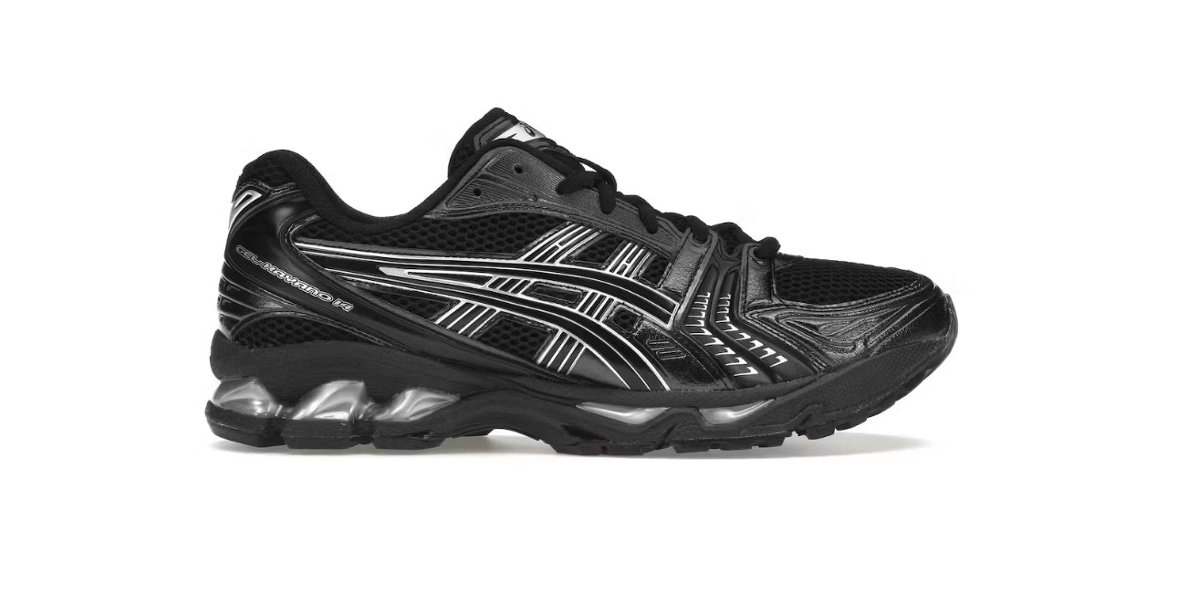 ASICS GEL-KAYANO 14 BLACK PURE SILVER