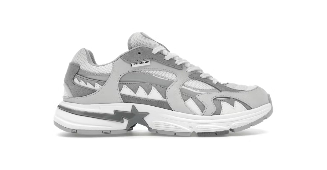 A BATHING APE SHARKSTA M2 WHITE