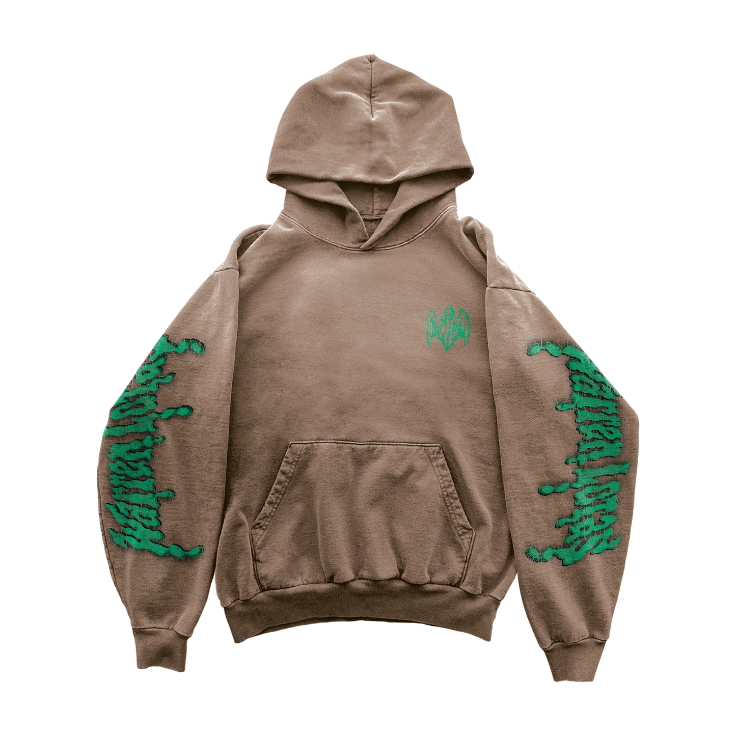 WARREN LOTAS FORBIDDEN MASK HOODIE - SUNFADED BROWN