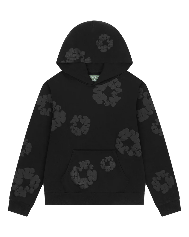DENIM TEARS Mono Wreath Hoodie