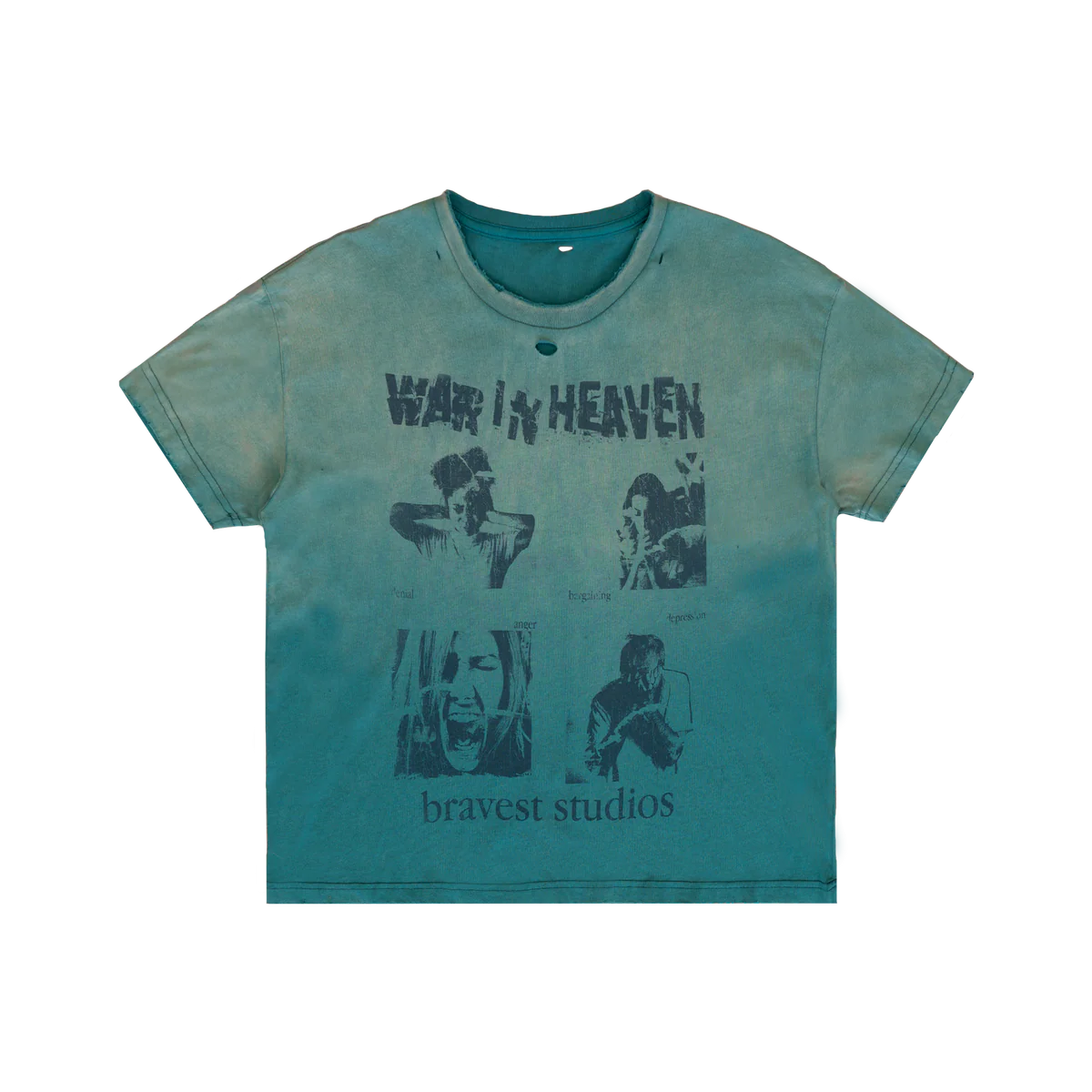BRAVEST HEAVEN TEE BLUE