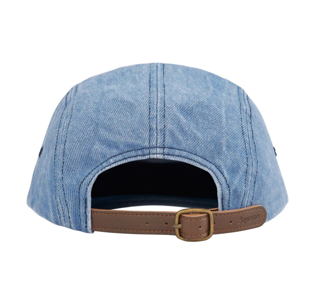 SUPREME WASHED CHINO TWILL CAMP HAT DENIM