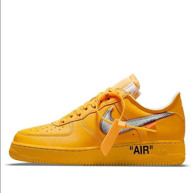 OFF WHITE NIKE AIR FORCE 1 LEMONADE