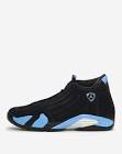 JORDAN 14 BLACK UNIVERSITY BLUE