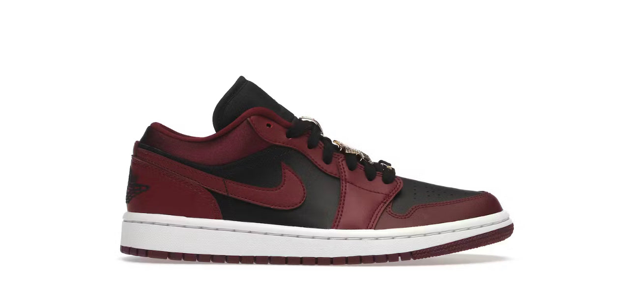 JORDAN 1 LOW DARK BEETROOT BLACK
