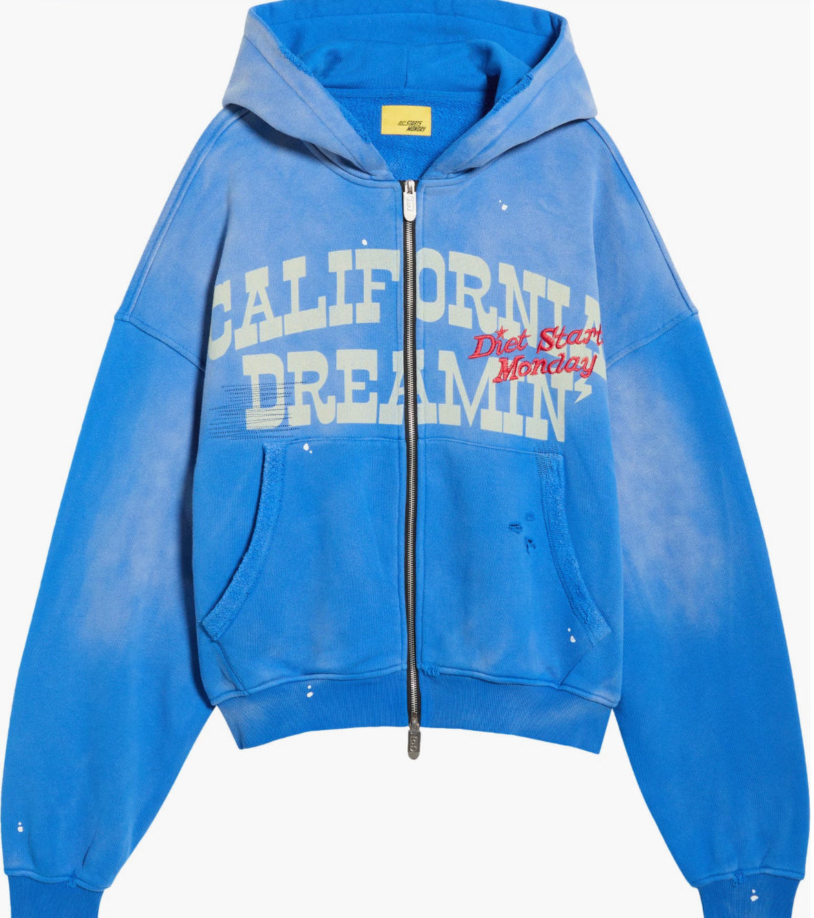 DIET STARTS MONDAY CALIFORNIA DREAMIN HOODIE BLUE