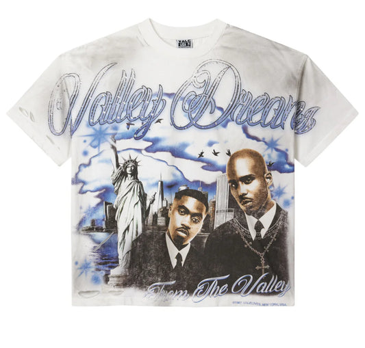 VALE GODFATHER BLING TEE WHITE