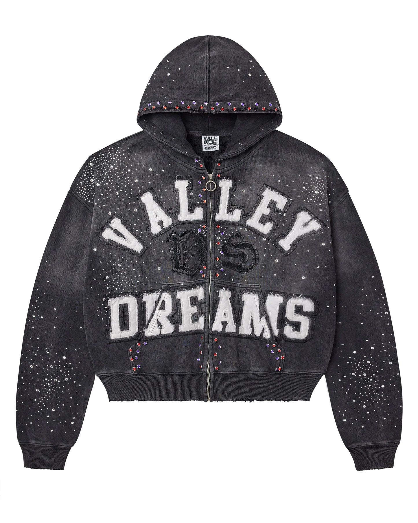 VALE CLASSICO ZIP UP BLACK