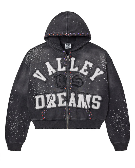 VALE CLASSICO ZIP UP BLACK