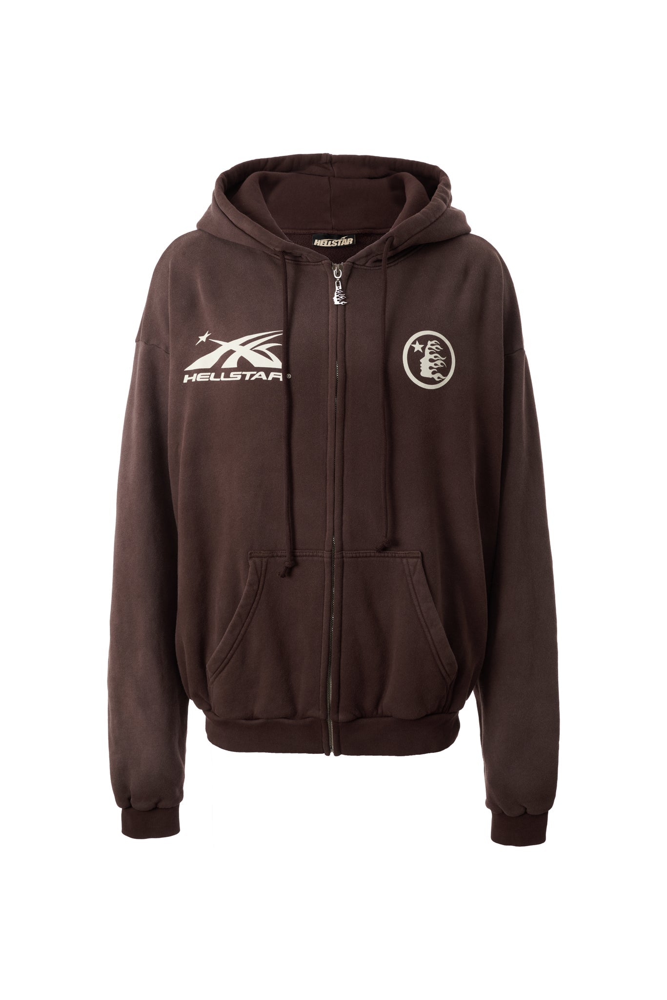 HELLSTAR SPORTS ZIP UP BROWN