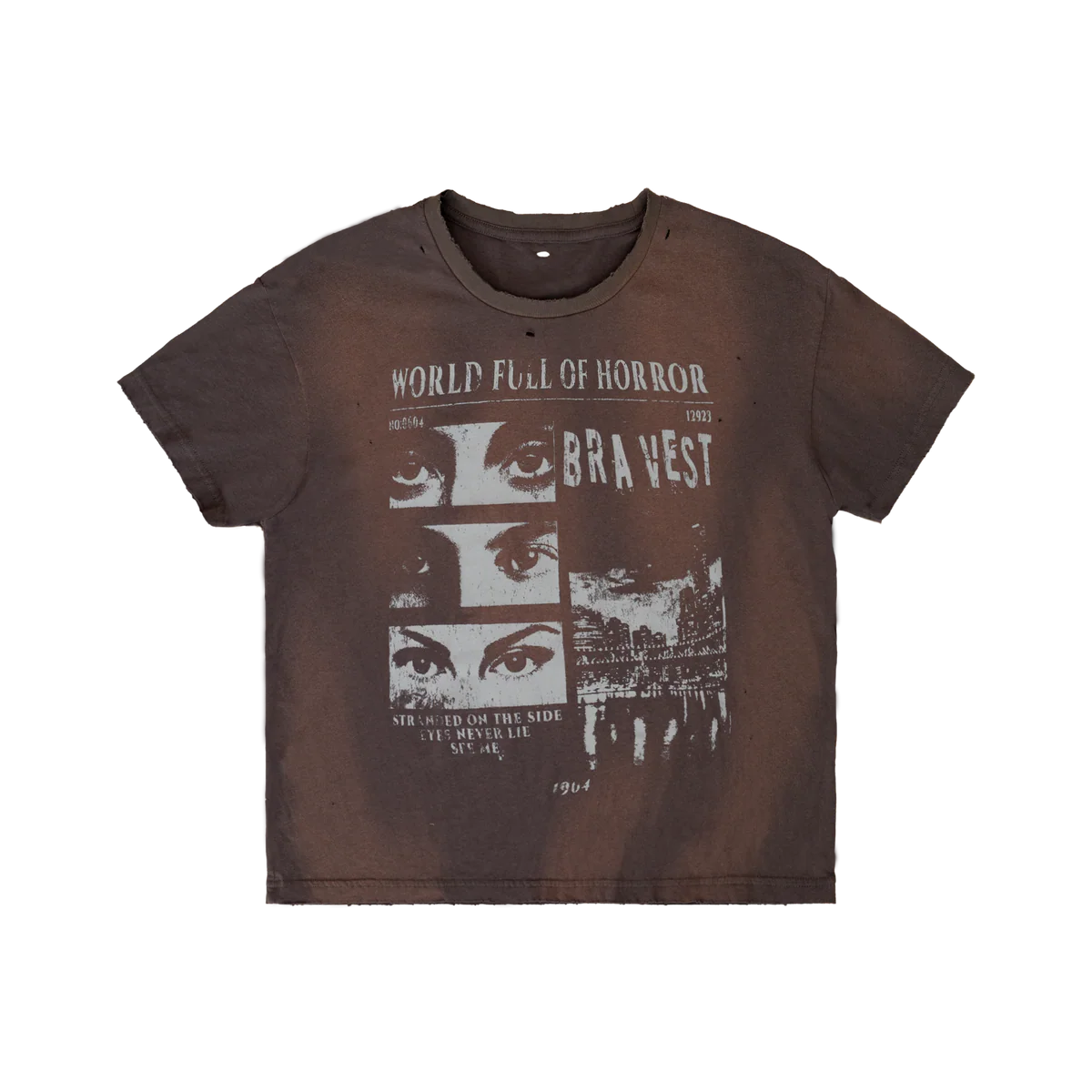 BRAVEST HORRORS VINTAGE TEE