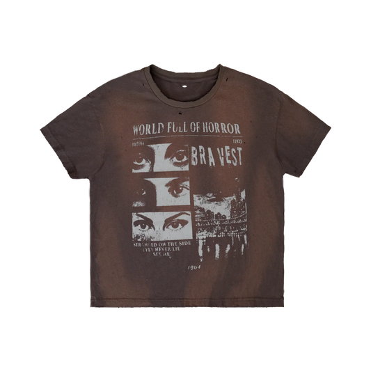 BRAVEST HORRORS VINTAGE TEE