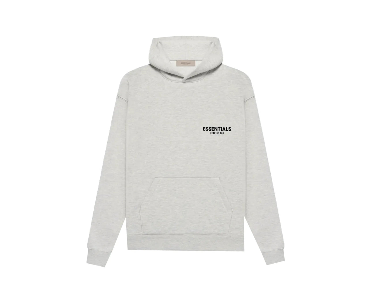 FEAR OF GOD ESSENTIALS HOODIE LIGHT OATMEAL