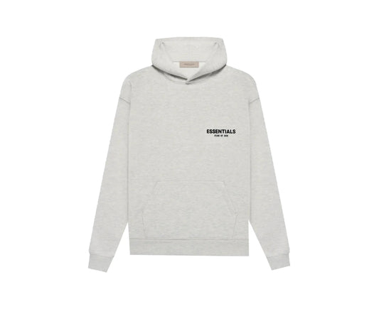 FEAR OF GOD ESSENTIALS HOODIE LIGHT OATMEAL