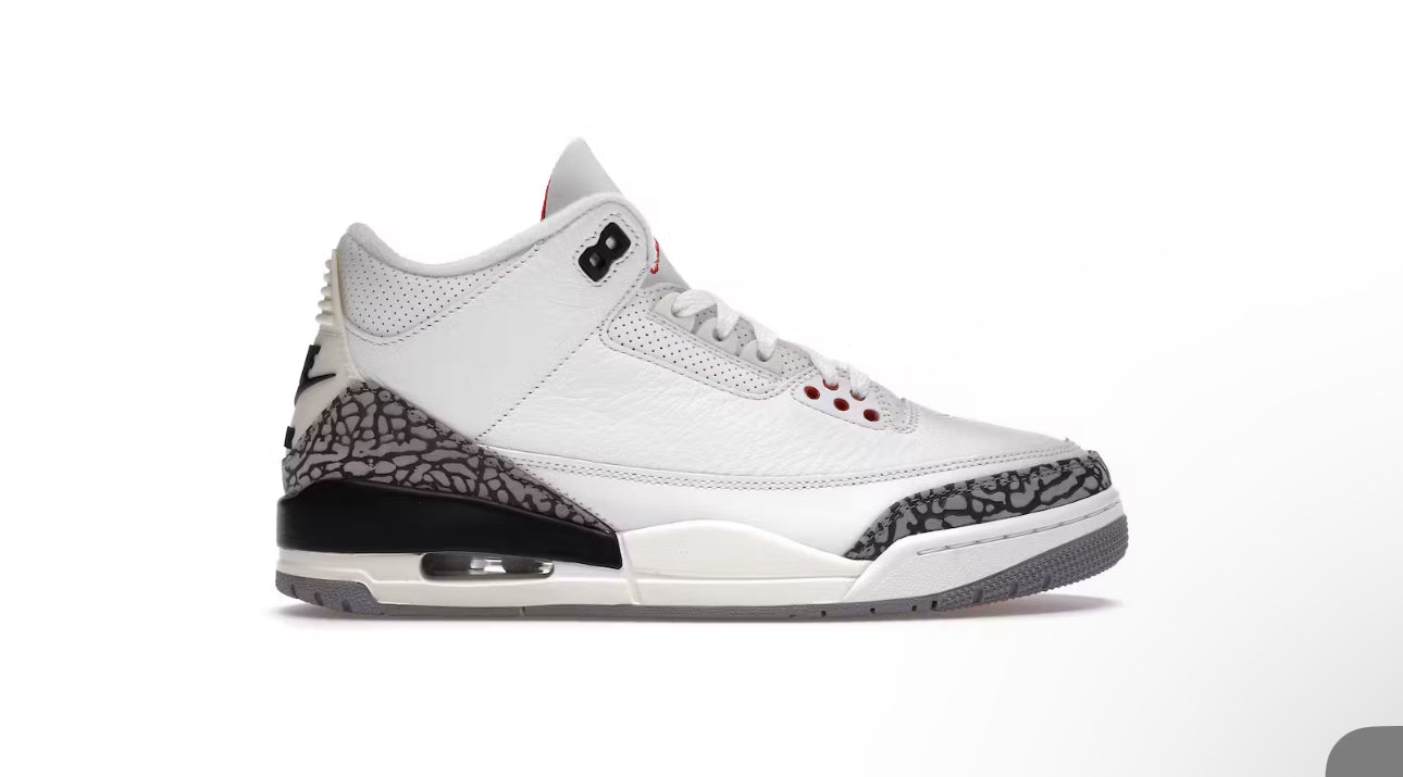 JORDAN 3 WHITE CEMENT REIMAGINED