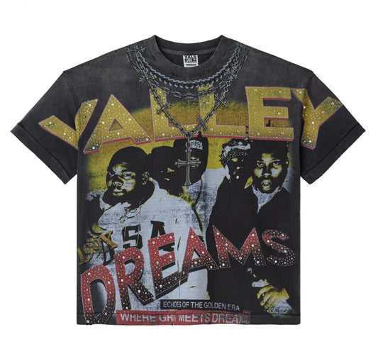 VALE BLACK CHAMBERS BLING TEE