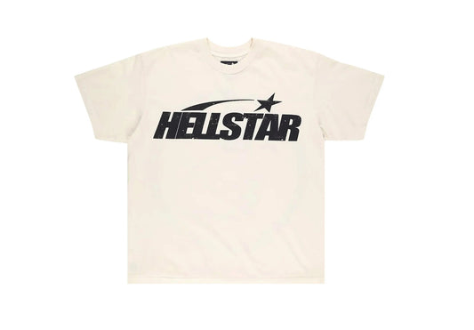 HELLSTAR CLASSIC T-SHIRT CREAM/BLACK
