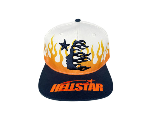 HELLSTAR FLAME VINTAGE SNAPBACK HAT