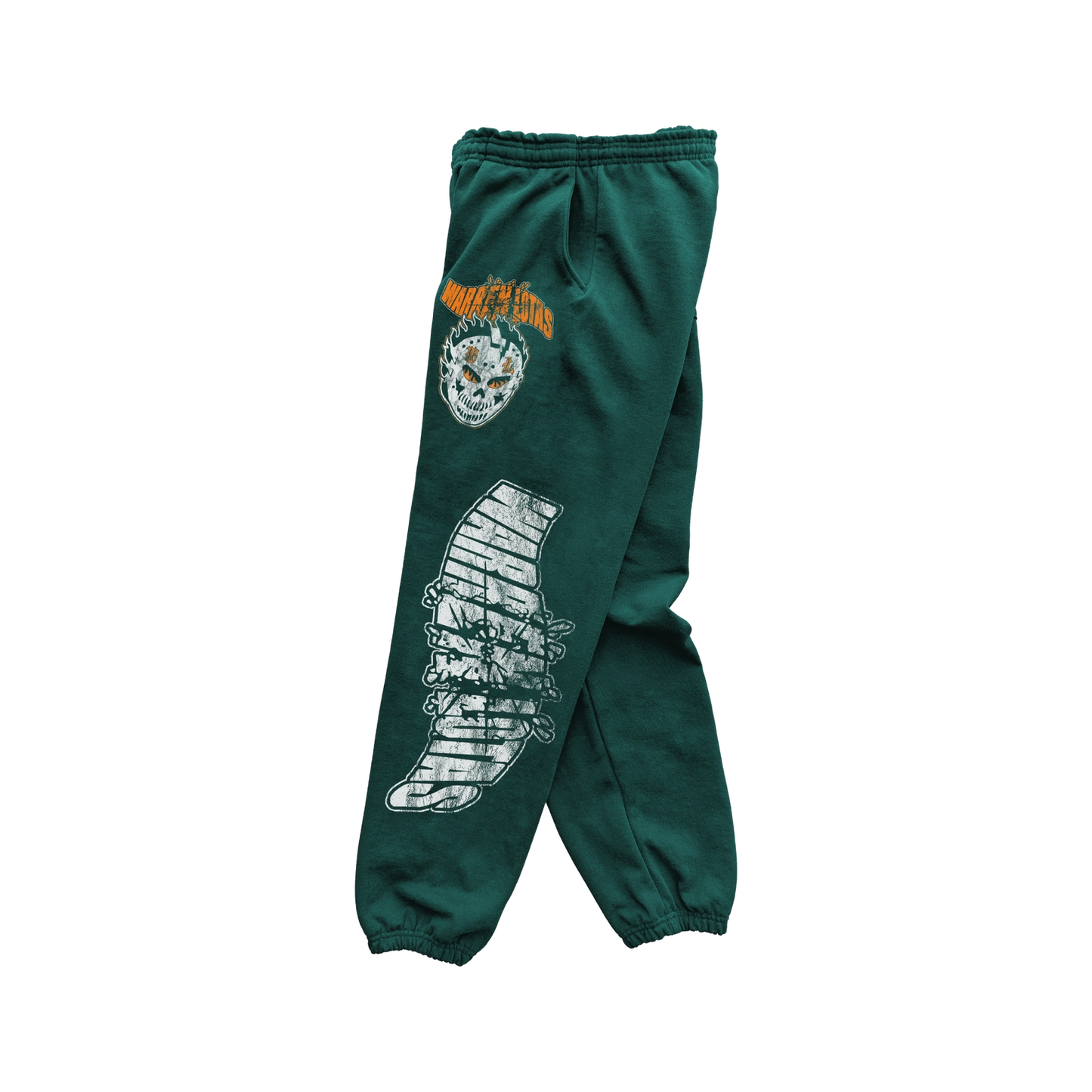 WARREN LOTAS FIERY GLARE SWEATS GREEN