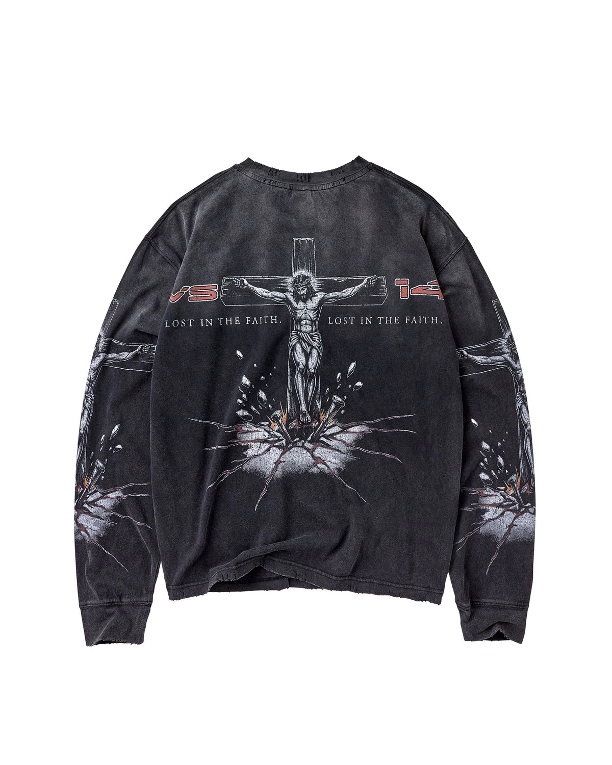 VALE CONCRETE CROSS LONGSLEEVE BLACK
