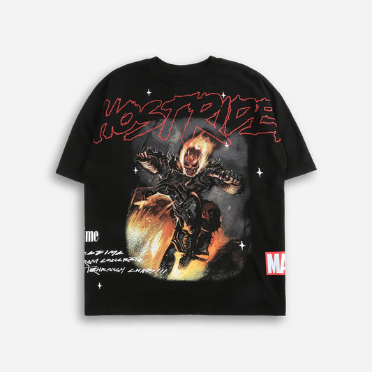 CIVIL REGIME GHOST RIDER OS TEE BLACK