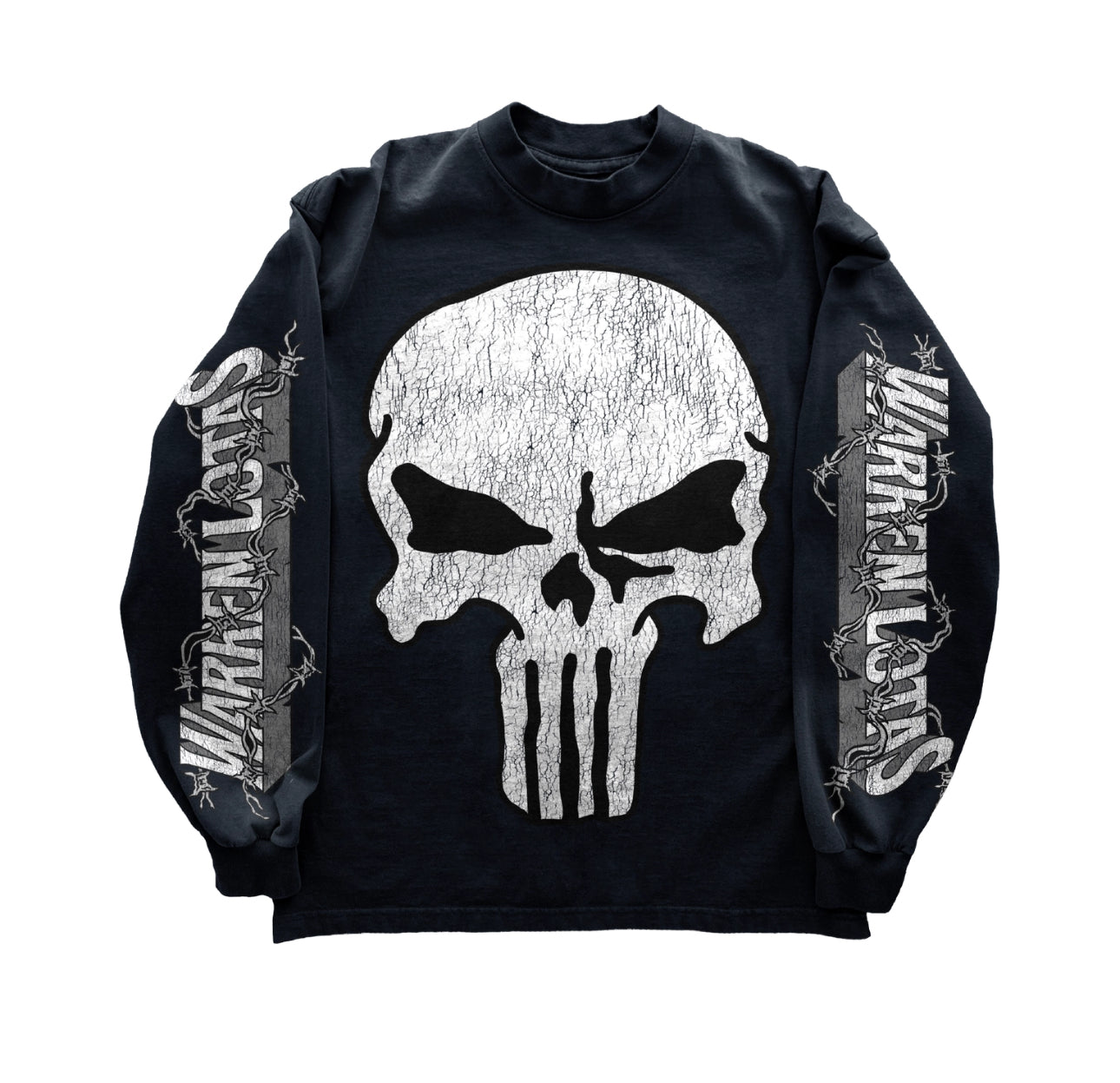 WARREN LOTAS GUN NUT LONG SLEEVE TEE BLACK