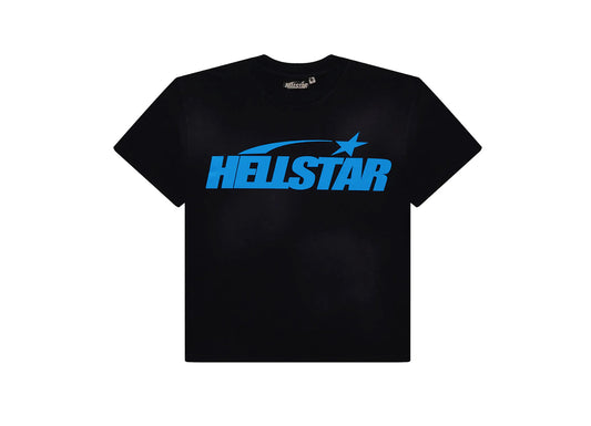 HELLSTAR CLASSIC T-SHIRT BLACK BLUE