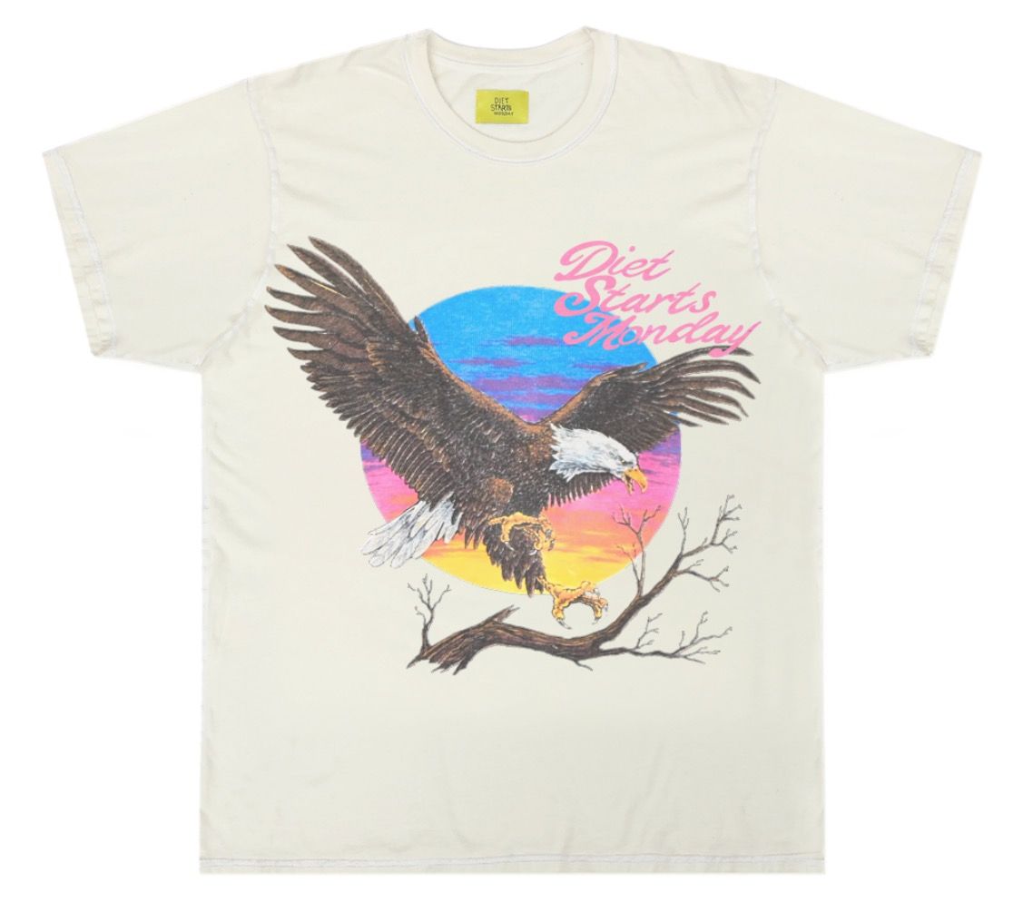 DIET STARTS MONDAY SUNSET TEE
